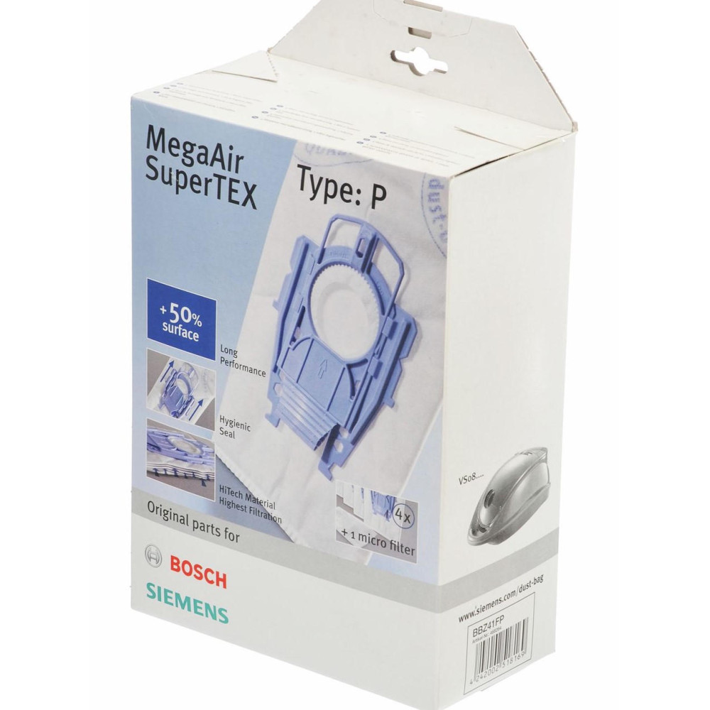 Сменные мешки-пылесборники Bosch BBZ41FP