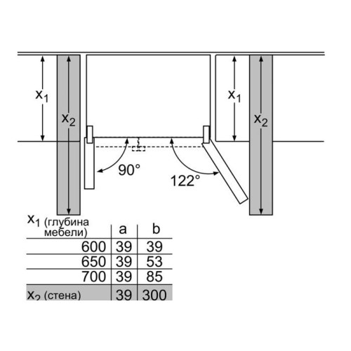Холодильник Side-by-Side Bosch KAN92NS25R