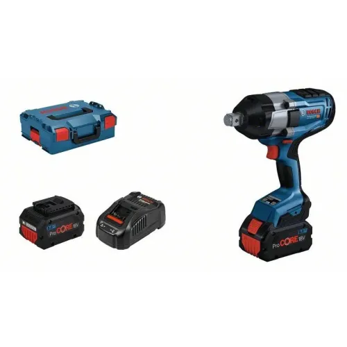 Bosch GDS 18V-1050 H Professional аккумуляторный гайковерт (2 x 8 Ач, ЗУ), 06019J8502
