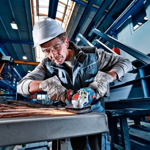 Bosch GWX 18V-15 SC Professional Solo аккумуляторная болгарка (без АКБ и ЗУ) с модулем Bluetooth, 06019H6500