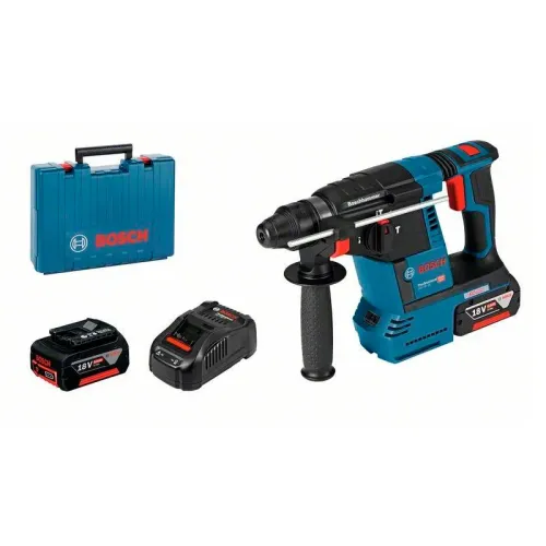 Bosch GBH 18V-26 Professional аккумуляторный перфоратор SDS-plus (2 x 6 Ач, ЗУ), 0611909003
