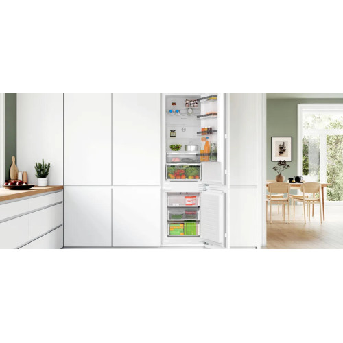 Встраиваемый двухкамерный холодильник Bosch KIN96VFD0