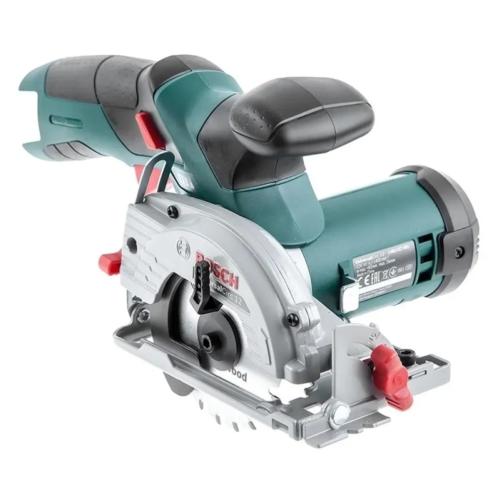 Bosch UniversalCirc 12 Solo аккумуляторная дисковая пила (без АКБ и ЗУ), 06033C7003