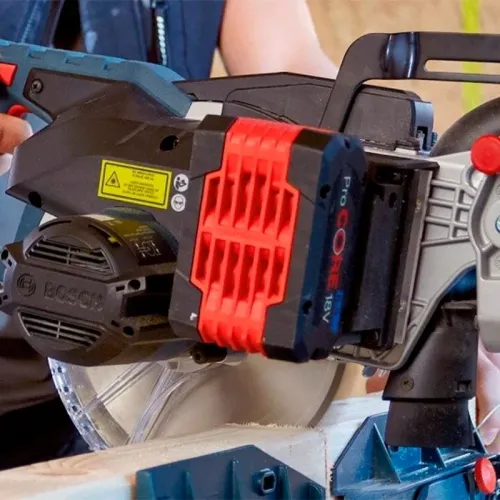 Bosch GCM 18V-216 Professional Solo аккумуляторная торцовочная пила (без АКБ и ЗУ), 0601B41000