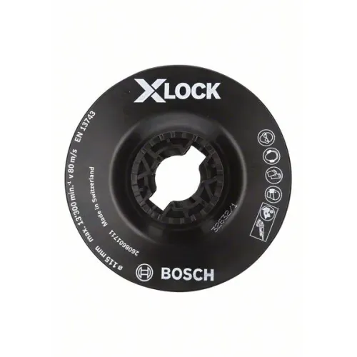 Bosch X-LOCK опорная тарелка 115 мм, мягкая, 2608601711