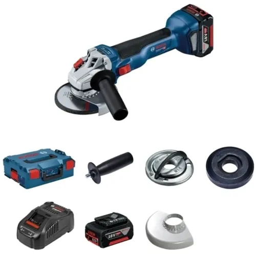 Bosch Professional GWS 18V-10 (без АКБ и ЗУ) аккумуляторная угловая шлифмашина, 06019J4002