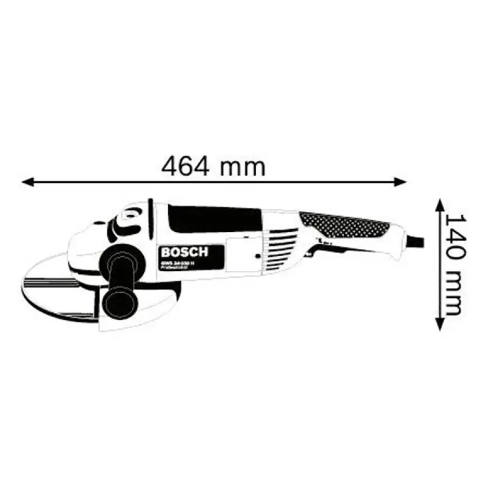 Bosch GWS 24-230 H Professional угловая шлифмашина, 0601884103