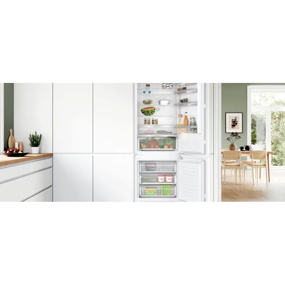 Встраиваемый двухкамерный холодильник Bosch KBN96VFE0