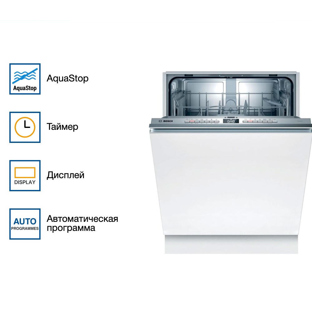 Встраиваемая посудомоечная машина Bosch SMV4HTX31E