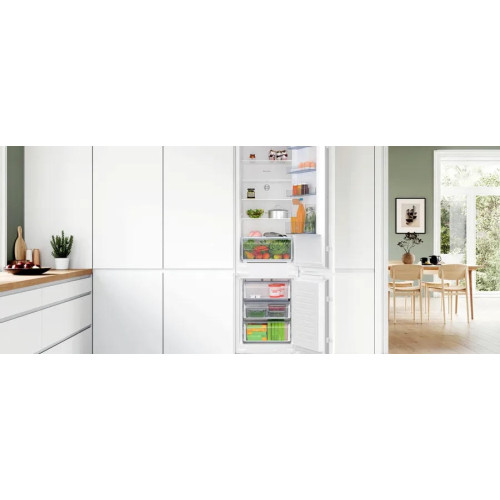 Встраиваемый двухкамерный холодильник Bosch KIN96NSE0