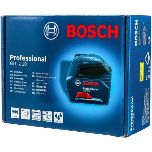 Bosch GLL 2-10 лазерный уровень 0601063L00