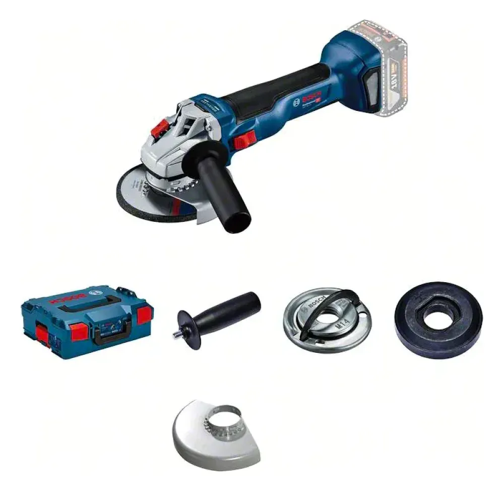 Bosch GWS 18V-10 Professional Solo угловая шлифмашина (без АКБ и ЗУ) в кейсе, 06019J4003