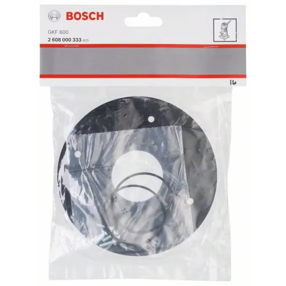 Bosch круглая опорная тарелка для GKF 600, 2608000333