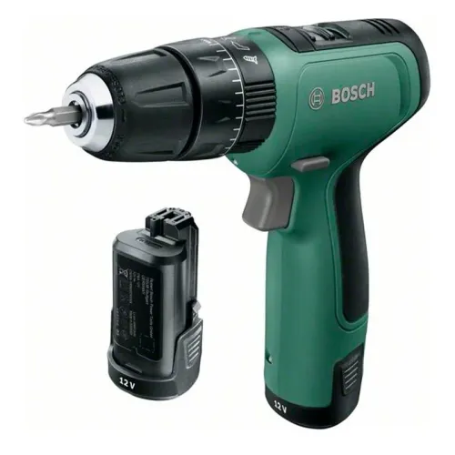 Bosch EasyImpact 1200 аккумуляторная дрель-шуруповерт (2 x 1.5 Ач, ЗУ), 06039D3102