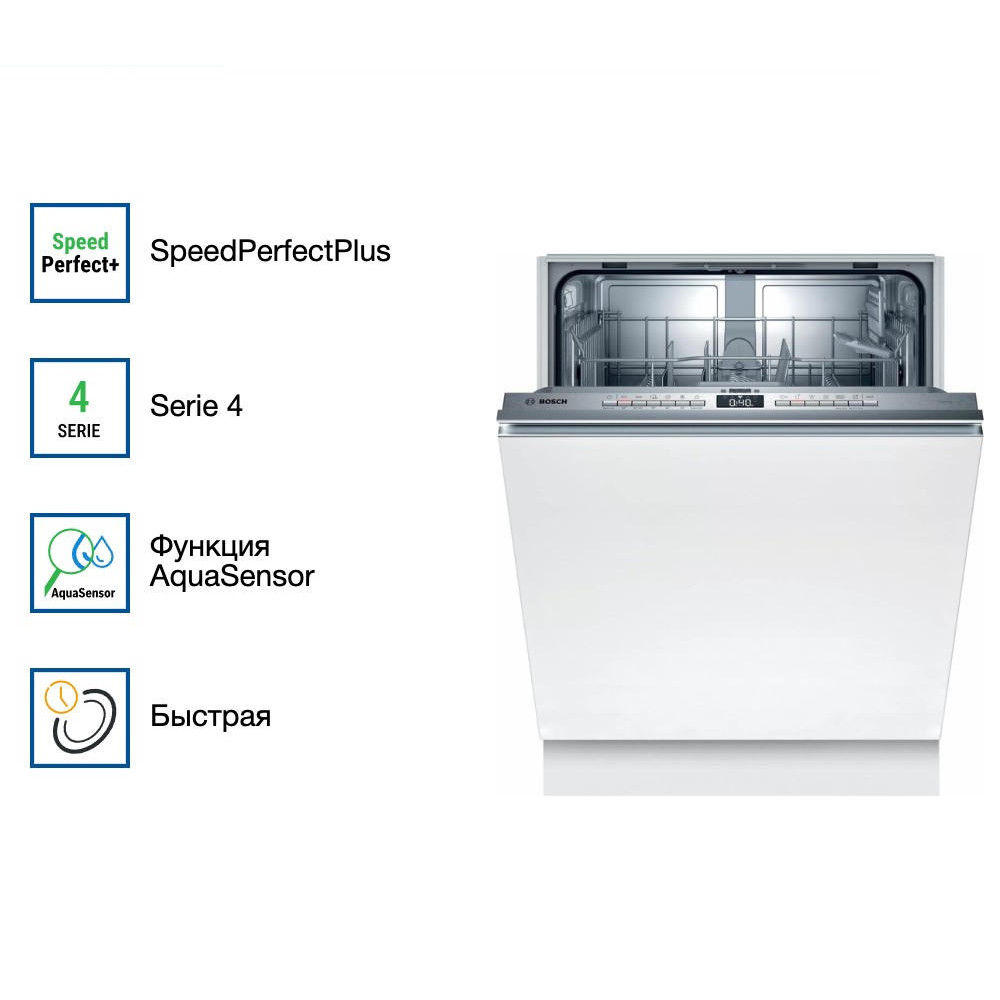 Встраиваемая посудомоечная машина Bosch SMV4HTX24E