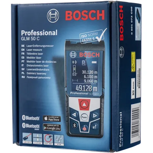 Bosch GLM 50 C Professional лазерный дальномер, 0601072C02