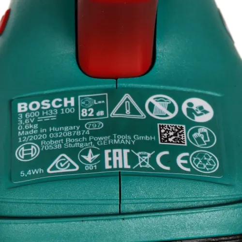 Bosch Isio аккумуляторные ножницы для травы (1 x 1.5 Ач, ЗУ) с ножем для травы, 0600833100