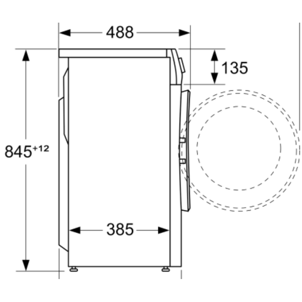 Стиральная машина Bosch WHA122XMOE
