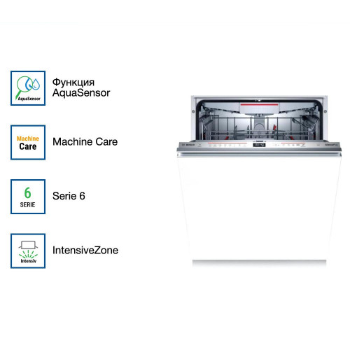 Встраиваемая посудомоечная машина Bosch SMV 6ECX51E