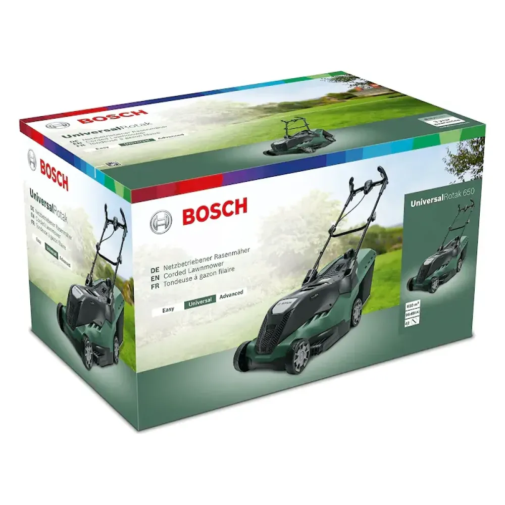 Bosch UniversalRotak 650 KN электрическая газонокосилка, 06008B9400