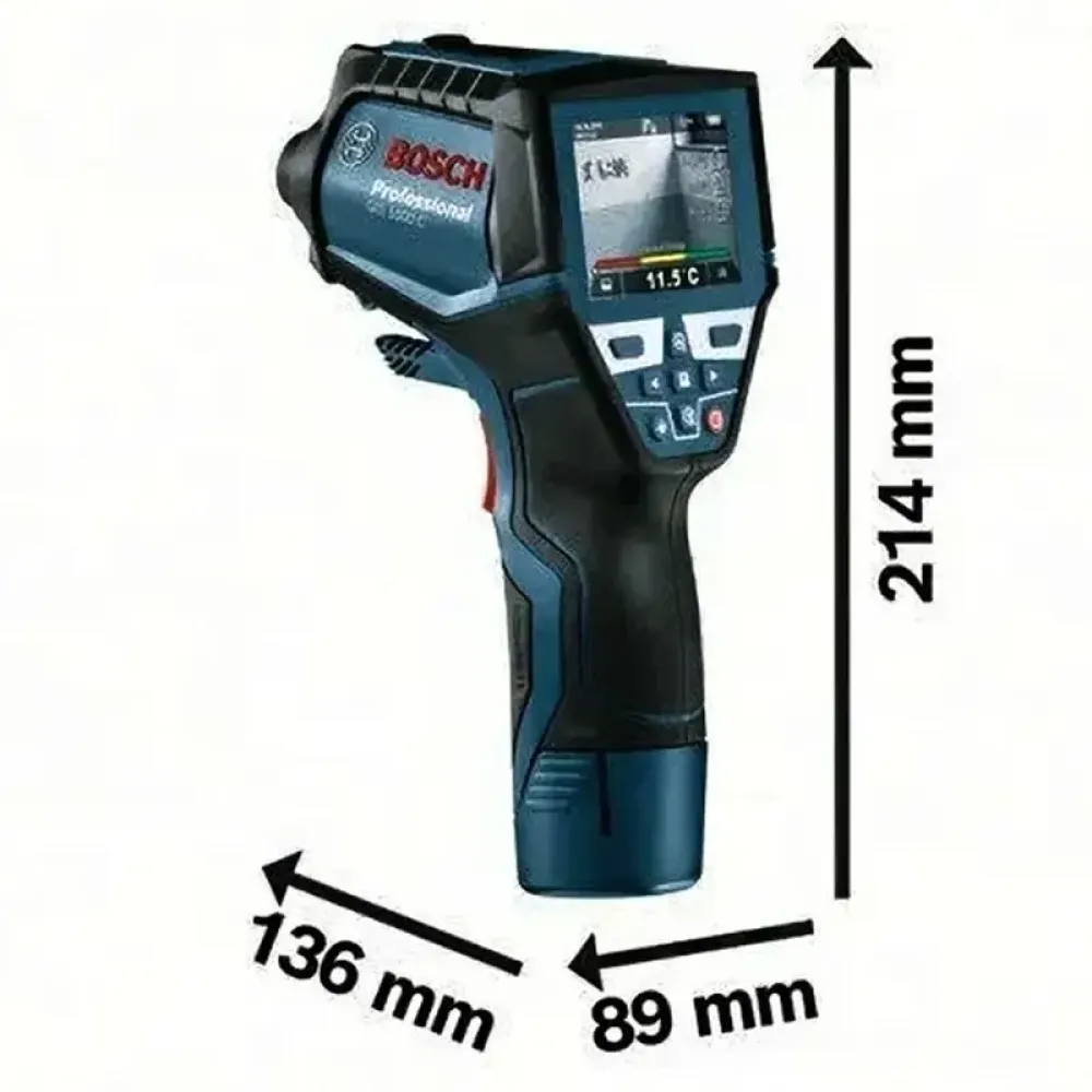 Bosch GIS 1000 C Professional термодетектор (1 x 2 Ач, ЗУ), 0601083301