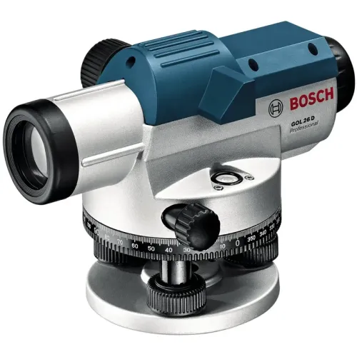 Bosch GOL 26 D Professional оптический нивелир с поверкой, 061599409Y