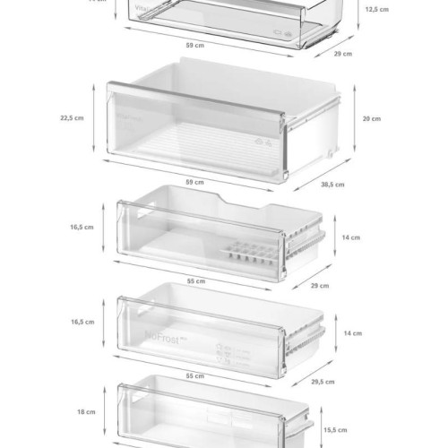 Встраиваемый двухкамерный холодильник Bosch KBN96ADD0