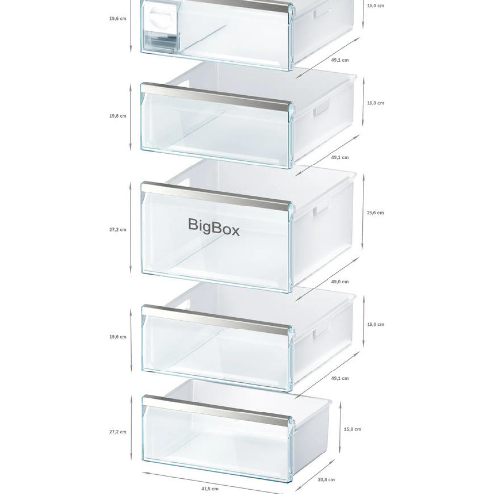 Отдельностоящий морозильник Bosch GSN51AWDV